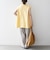 〈接触冷感/汗染み防止加工/洗濯機可能〉Aライン フレンチスリーブ TEE