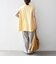 〈接触冷感/汗染み防止加工/洗濯機可能〉Aライン フレンチスリーブ TEE