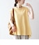 〈接触冷感/汗染み防止加工/洗濯機可能〉Aライン フレンチスリーブ TEE