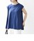 〈接触冷感/汗染み防止加工/洗濯機可能〉Aライン フレンチスリーブ TEE