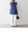 〈接触冷感/汗染み防止加工/洗濯機可能〉Aライン フレンチスリーブ TEE