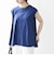 〈接触冷感/汗染み防止加工/洗濯機可能〉Aライン フレンチスリーブ TEE