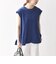 〈接触冷感/汗染み防止加工/洗濯機可能〉Aライン フレンチスリーブ TEE
