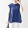 〈接触冷感/汗染み防止加工/洗濯機可能〉Aライン フレンチスリーブ TEE