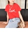 【WEB限定】ファンシー コード 刺繍 ロゴ TEE