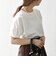 〈UVカット/接触冷感/吸水速乾/洗濯機可能〉USAコットン ツイスト TEE