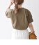 〈UVカット/接触冷感/吸水速乾/洗濯機可能〉USAコットン ツイスト TEE