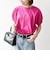 〈UVカット/接触冷感/吸水速乾/洗濯機可能〉USAコットン ツイスト TEE