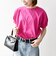 〈UVカット/接触冷感/吸水速乾/洗濯機可能〉USAコットン ツイスト TEE