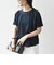 〈UVカット/接触冷感/吸水速乾/洗濯機可能〉USAコットン ツイスト TEE
