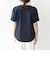 〈UVカット/接触冷感/吸水速乾/洗濯機可能〉USAコットン ツイスト TEE