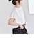 〈洗濯機可能〉ライト ポンチ コンパクト フレンチスリーブ TEE