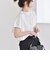 〈洗濯機可能〉ライト ポンチ コンパクト フレンチスリーブ TEE