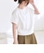 〈洗濯機可能〉ライト ポンチ コンパクト フレンチスリーブ TEE