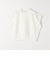 〈洗濯機可能〉ライト ポンチ コンパクト フレンチスリーブ TEE