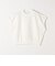 〈洗濯機可能〉ライト ポンチ コンパクト フレンチスリーブ TEE