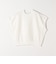 〈洗濯機可能〉ライト ポンチ コンパクト フレンチスリーブ TEE