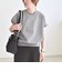 〈洗濯機可能〉ライト ポンチ コンパクト フレンチスリーブ TEE