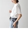 SHIPS any:〈UVカット/接触冷感/吸水速乾/洗濯機可能〉USAコットン フレア TEE