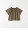 SHIPS any:〈UVカット/接触冷感/吸水速乾/洗濯機可能〉USAコットン フレア TEE