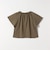 SHIPS any:〈UVカット/接触冷感/吸水速乾/洗濯機可能〉USAコットン フレア TEE