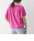 SHIPS any:〈UVカット/接触冷感/吸水速乾/洗濯機可能〉USAコットン フレア TEE