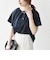 SHIPS any:〈UVカット/接触冷感/吸水速乾/洗濯機可能〉USAコットン フレア TEE