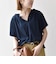 SHIPS any:〈UVカット/接触冷感/吸水速乾/洗濯機可能〉USAコットン フレア TEE