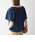 SHIPS any:〈UVカット/接触冷感/吸水速乾/洗濯機可能〉USAコットン フレア TEE
