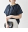 SHIPS any:〈UVカット/接触冷感/吸水速乾/洗濯機可能〉USAコットン フレア TEE