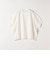 〈洗濯機可能〉ライト ポンチ ハーフスリーブ ドロスト ルーズ TEE