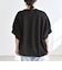 〈洗濯機可能〉ライト ポンチ ハーフスリーブ ドロスト ルーズ TEE