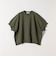 〈洗濯機可能〉ライト ポンチ ハーフスリーブ ドロスト ルーズ TEE