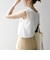 SHIPS any:〈洗濯機可能〉ワッフル ヘンリーネック 2WAY ノースリーブ TEE