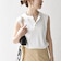 SHIPS any:〈洗濯機可能〉ワッフル ヘンリーネック 2WAY ノースリーブ TEE