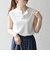 SHIPS any:〈洗濯機可能〉ワッフル ヘンリーネック 2WAY ノースリーブ TEE