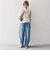 SHIPS any:〈洗濯機可能〉ワッフル ヘンリーネック 2WAY ノースリーブ TEE