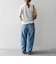 SHIPS any:〈洗濯機可能〉ワッフル ヘンリーネック 2WAY ノースリーブ TEE