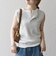 SHIPS any:〈洗濯機可能〉ワッフル ヘンリーネック 2WAY ノースリーブ TEE