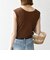 SHIPS any:〈洗濯機可能〉ワッフル ヘンリーネック 2WAY ノースリーブ TEE