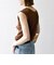 SHIPS any:〈洗濯機可能〉ワッフル ヘンリーネック 2WAY ノースリーブ TEE