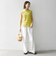 SHIPS any:〈洗濯機可能〉ワッフル ヘンリーネック 2WAY ノースリーブ TEE