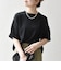 〈接触冷感/汗染み防止加工/洗濯機可能〉ラウンドヘム クルー ビッグ TEE