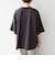 〈接触冷感/汗染み防止加工/洗濯機可能〉ラウンドヘム クルー ビッグ TEE