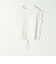 〈接触冷感/汗染み防止加工/洗濯機可能〉ドロスト フレンチスリーブ TEE