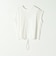 〈接触冷感/汗染み防止加工/洗濯機可能〉ドロスト フレンチスリーブ TEE