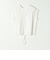 〈接触冷感/汗染み防止加工/洗濯機可能〉ドロスト フレンチスリーブ TEE