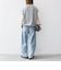 〈接触冷感/汗染み防止加工/洗濯機可能〉ドロスト フレンチスリーブ TEE