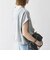 〈接触冷感/汗染み防止加工/洗濯機可能〉ドロスト フレンチスリーブ TEE