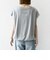 〈接触冷感/汗染み防止加工/洗濯機可能〉ドロスト フレンチスリーブ TEE
